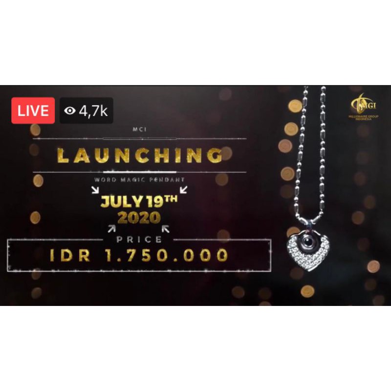 "READY STOCK" KALUNG PENDANT" LSW HATI V2" ORIGINAL  MCI BISA REQUEST NAMA