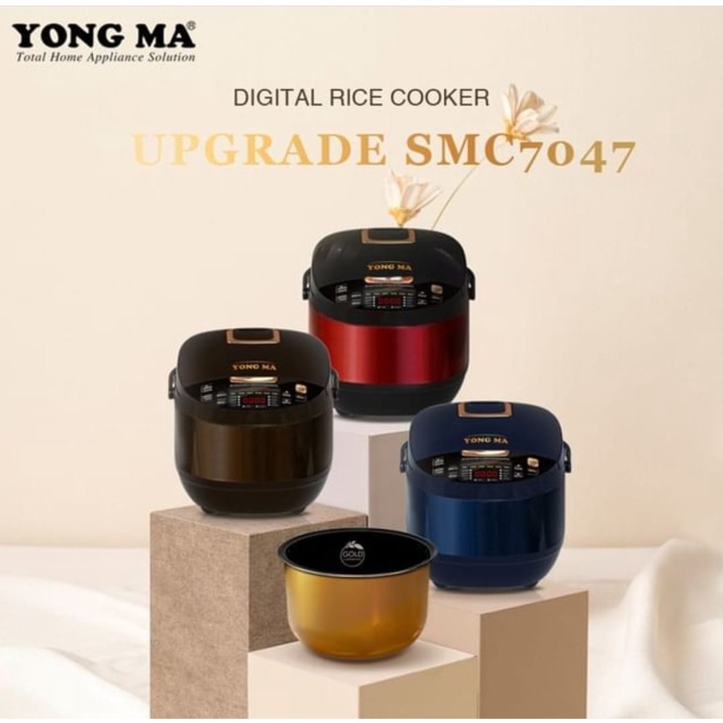 YONG MA Magic Com Digital Rice Cooker 2 L SMC7047