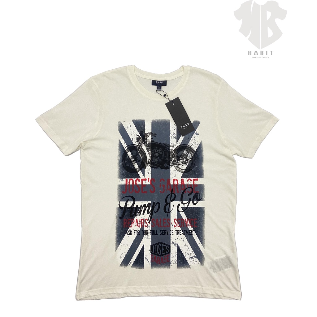 Smog T-shirt Original Fit | Kaos Pria Original