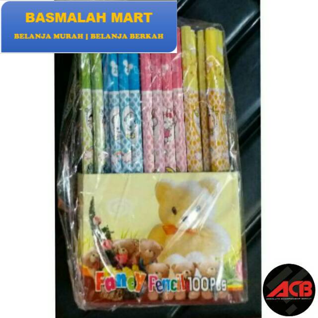 

Pensil Fancy Motif Fancy Isi 100 Murah (Ilham Berkah Mart)