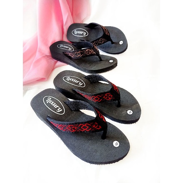 Sandal Wanita Kekinian / Sandal Murah / Sandal Lucu / Sandal Jepit Wanita (JOVA)