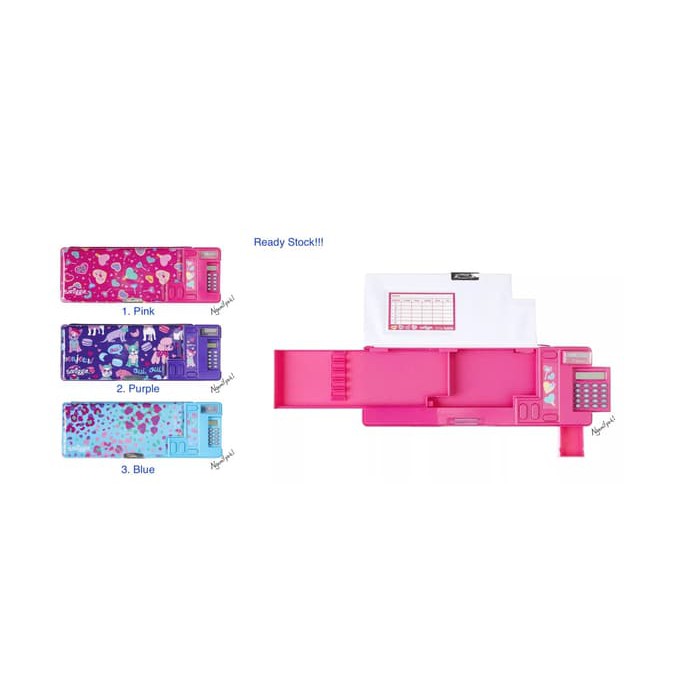 

Smiggle Pencil Case Woah Pop Out - Kotak Pensil Smiggle Woah Pop Out - Pink