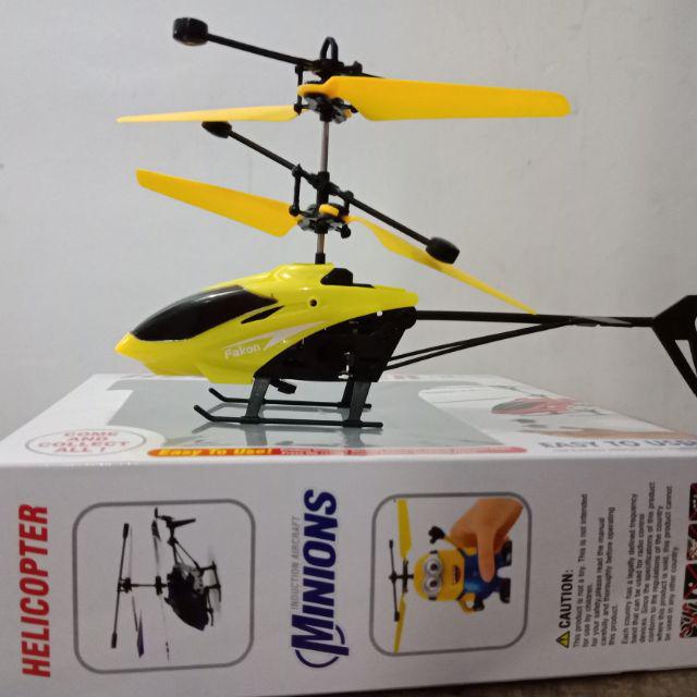 MAINAN ANAK HELICOPTER HELIKOPTER FLYING DRONE WITH HAND SENSOR TANGAN