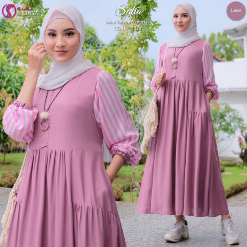 FARHAH, WILONA. ANIQA, VALERIE SAFIA &quot; Midi Dress Ory by Shofiya