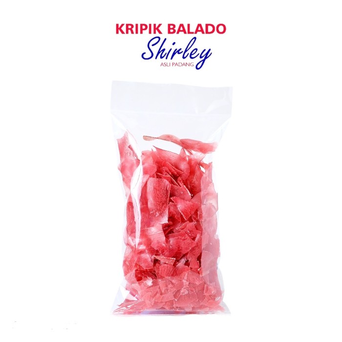 

NEW Kerupuk Merah Padang Mentah