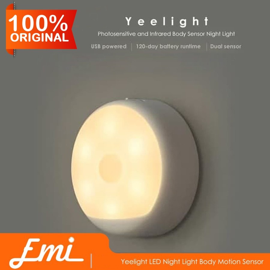 Yeelight LED Night Light Body Motion Sensor USB By EMI