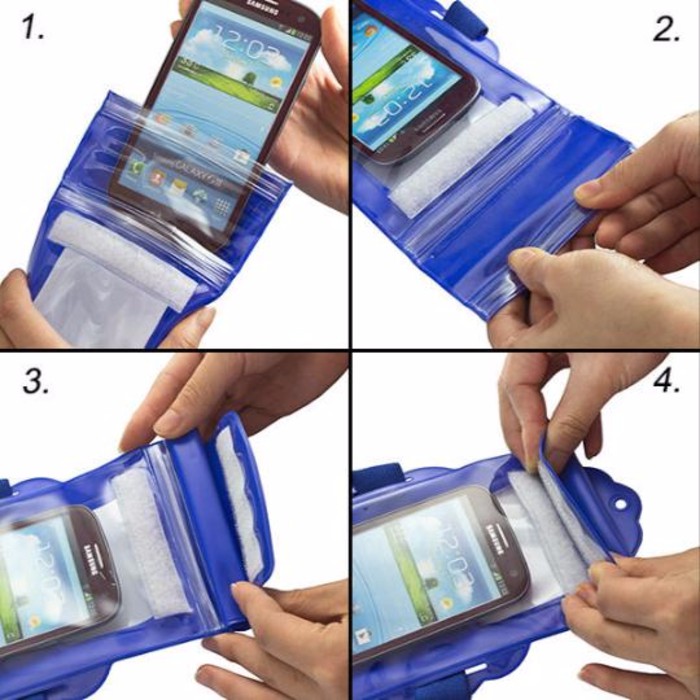 Mobile Waterproof Bag / Pouch HP anti air / Case HP Waterproof