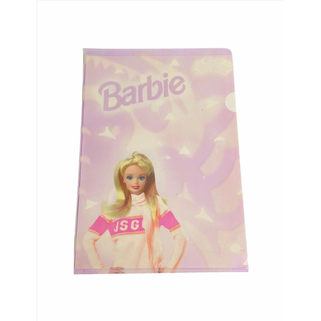 OBRAL CLEAR HOLDER BARBIE A4 ISI 18 LB / DOKUMEN KEEPER A4 MOTIF / MAP L MOTIF A4 CLEAR SLEEVES MOTIF