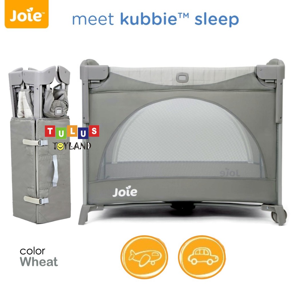 Box Bayi Joie Meet Kubbie Sleep Travel Cot Baby Box Tempat Tidur Bayi bisa Lipat ada Tas Traveling