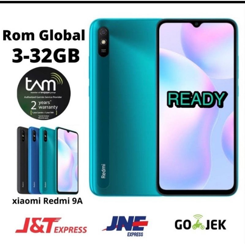 Xiaomi redmi 9a 2/32 GB - 3/32 GB Garansi resmi