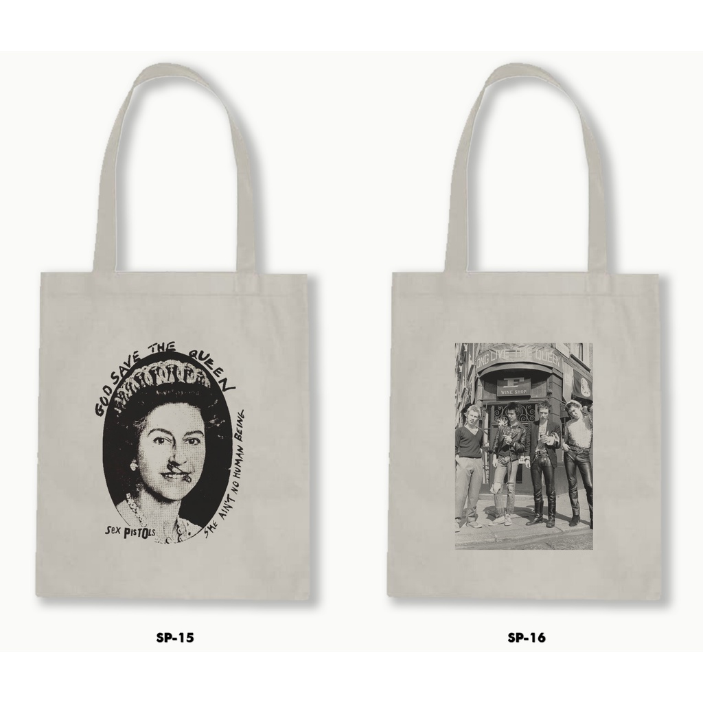 TOTE BAG BLACU - SEX PISTOLS .01