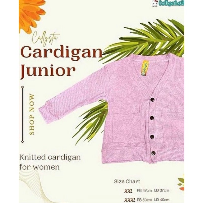 CARDIGAN ANAK PEREMPUAN CALLYSTA JUNIOR