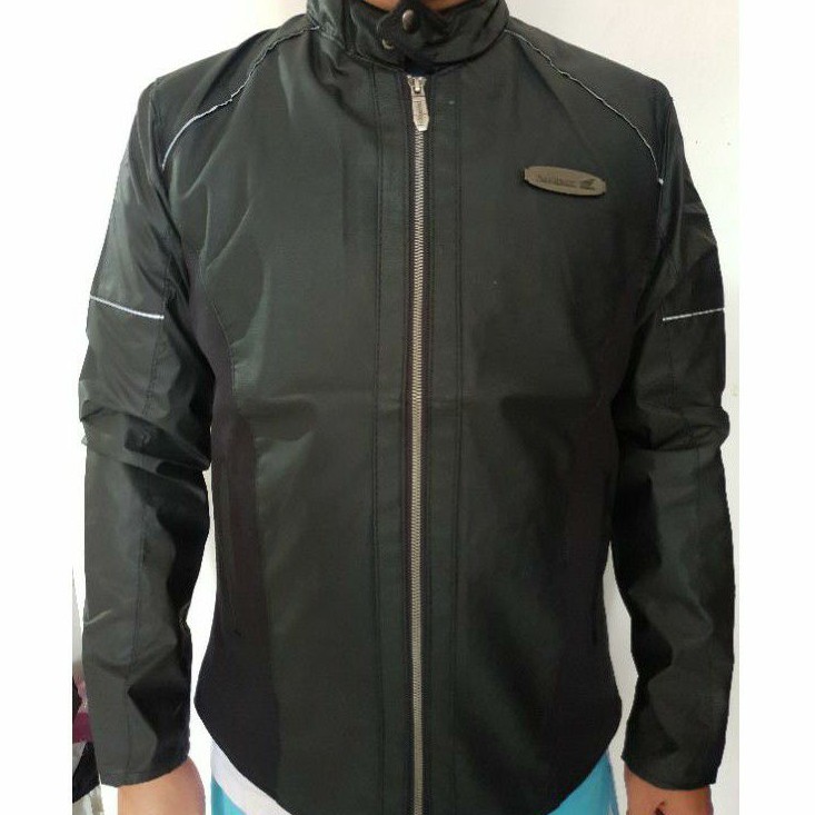 JAKET MOTOR TOURING HONDA PCX ADV VARIO BEAT HITAM APPAREL MURAH HONDA