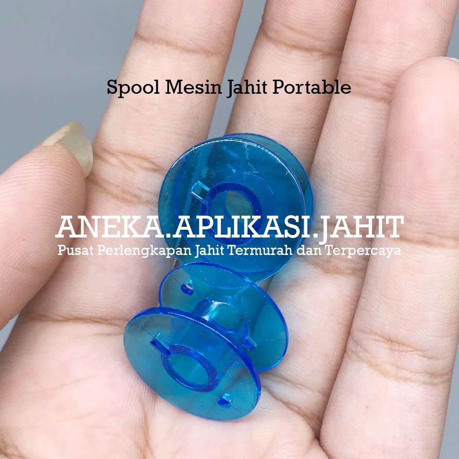 1 LUSIN SPOOL MESIN JAHIT PORTABLE / SPUL ANAK SEKOCI PLASTIK / SPOL MESIN JAHIT RUMAH TANGGA-4