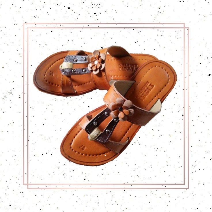 Sandal Kulit Asli / Sandal Kulit Wanita Original