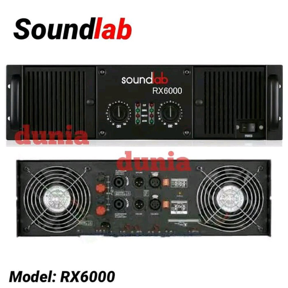 Power Soundlab RX 6000 Original Amplifier RX6000