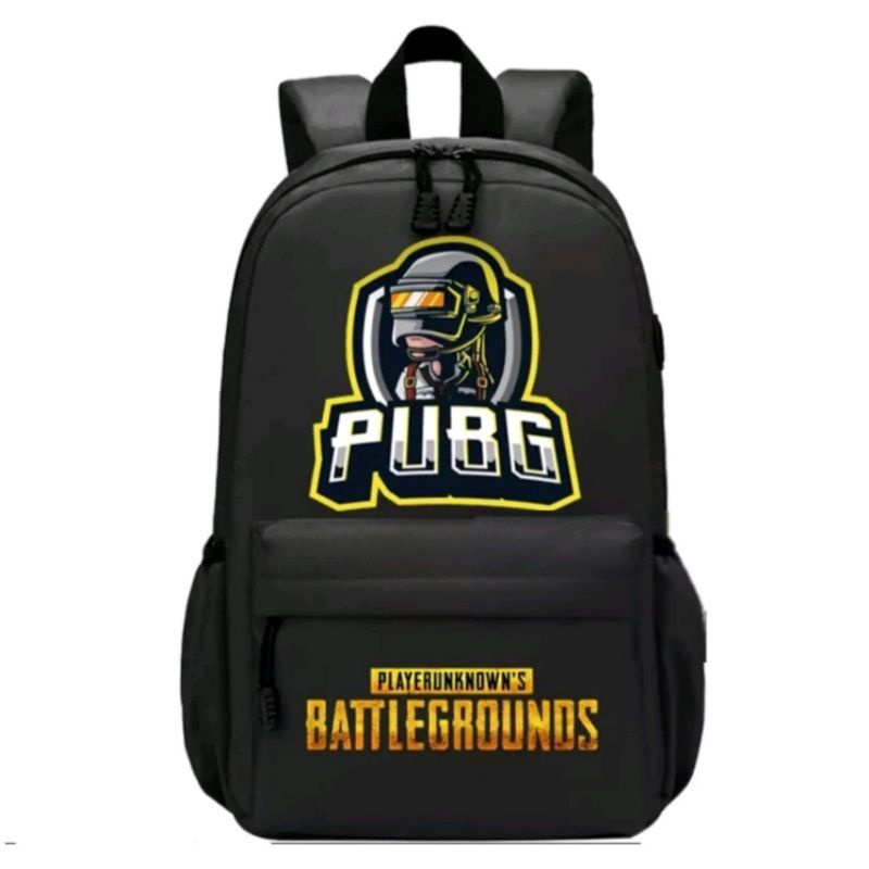 tas ransel anak 3 in 1 - tas sekolah anak SD - tas anak PUBG - tas anak laki BONUS JAM LED dan bBOTOL