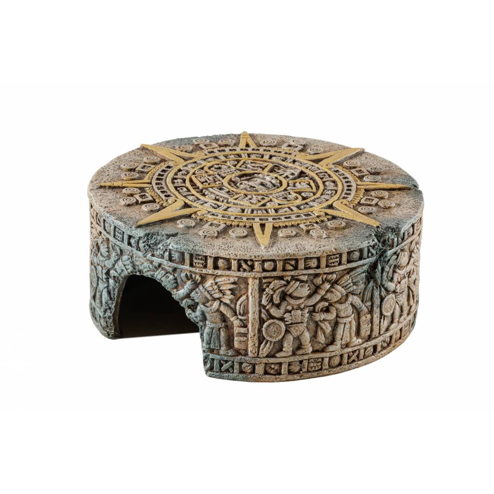 

EXOTERRA Tempat Hiding AZTEC Calendar Stone Hide Out Medium