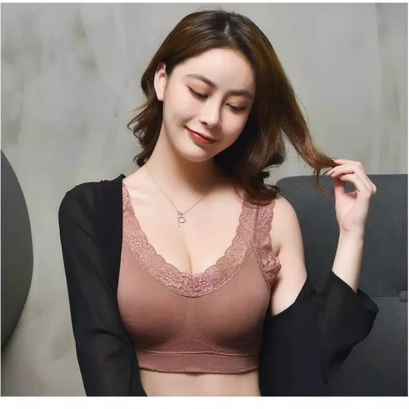 Bra kemban push up bra korean ada busa tanpa kawat
