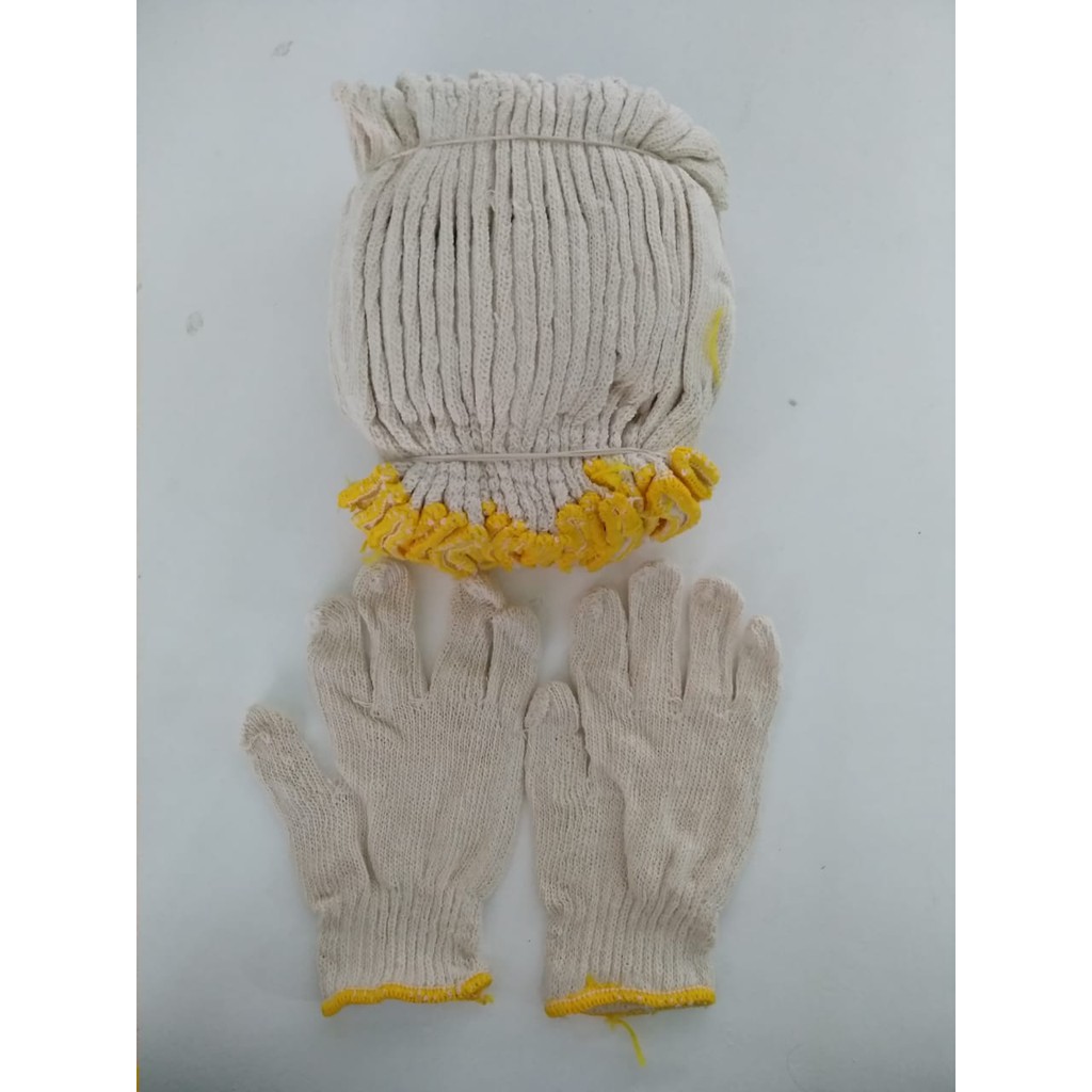 Sarung Tangan Benang 4 Putih