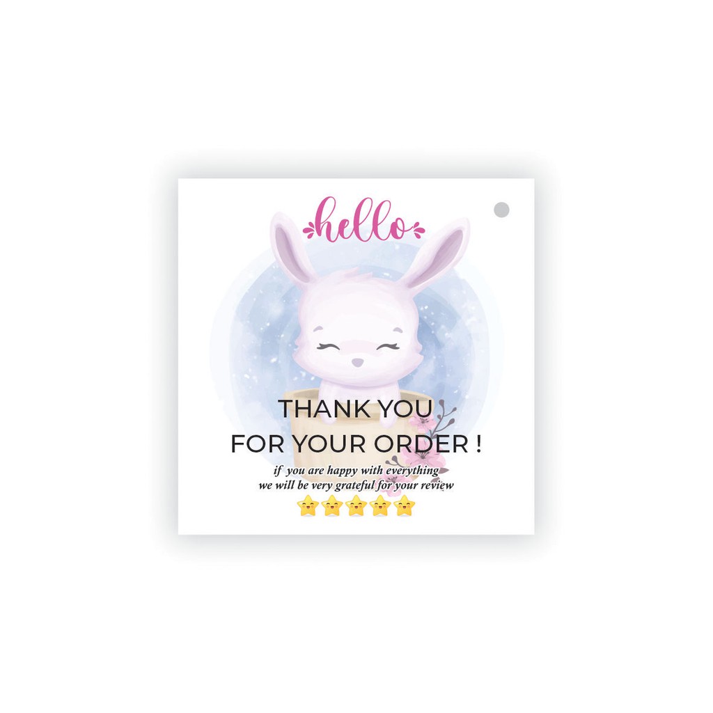 

10 Pcs Thank You Card TYC004