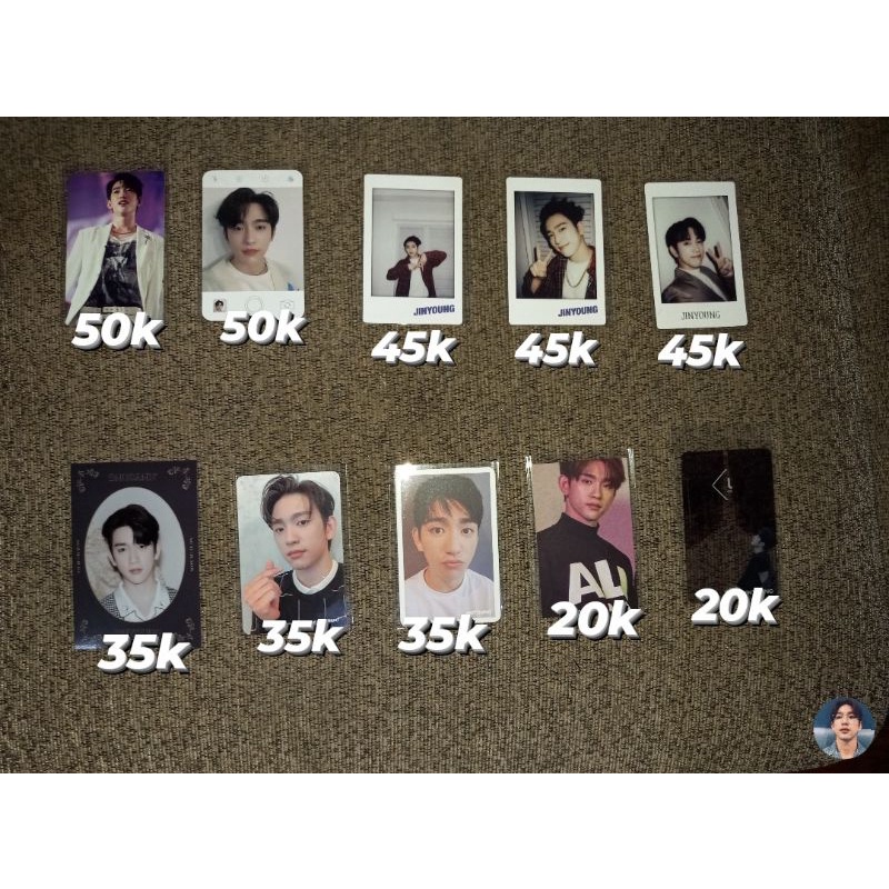 GOT7 JINYOUNG PHOTOCARD OFFICIAL