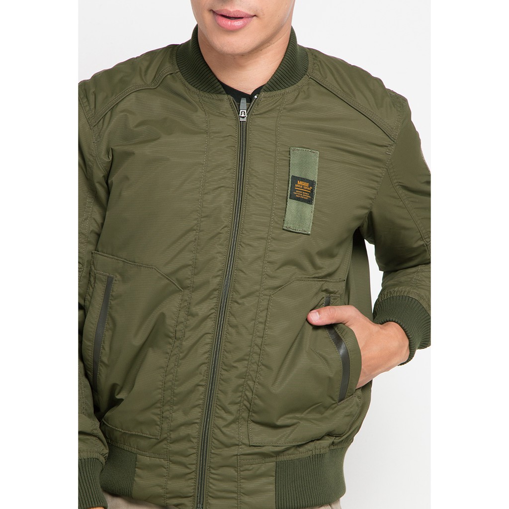 Jaket Bomber Pria MGee 3451C Original Outwear Colin Green 007