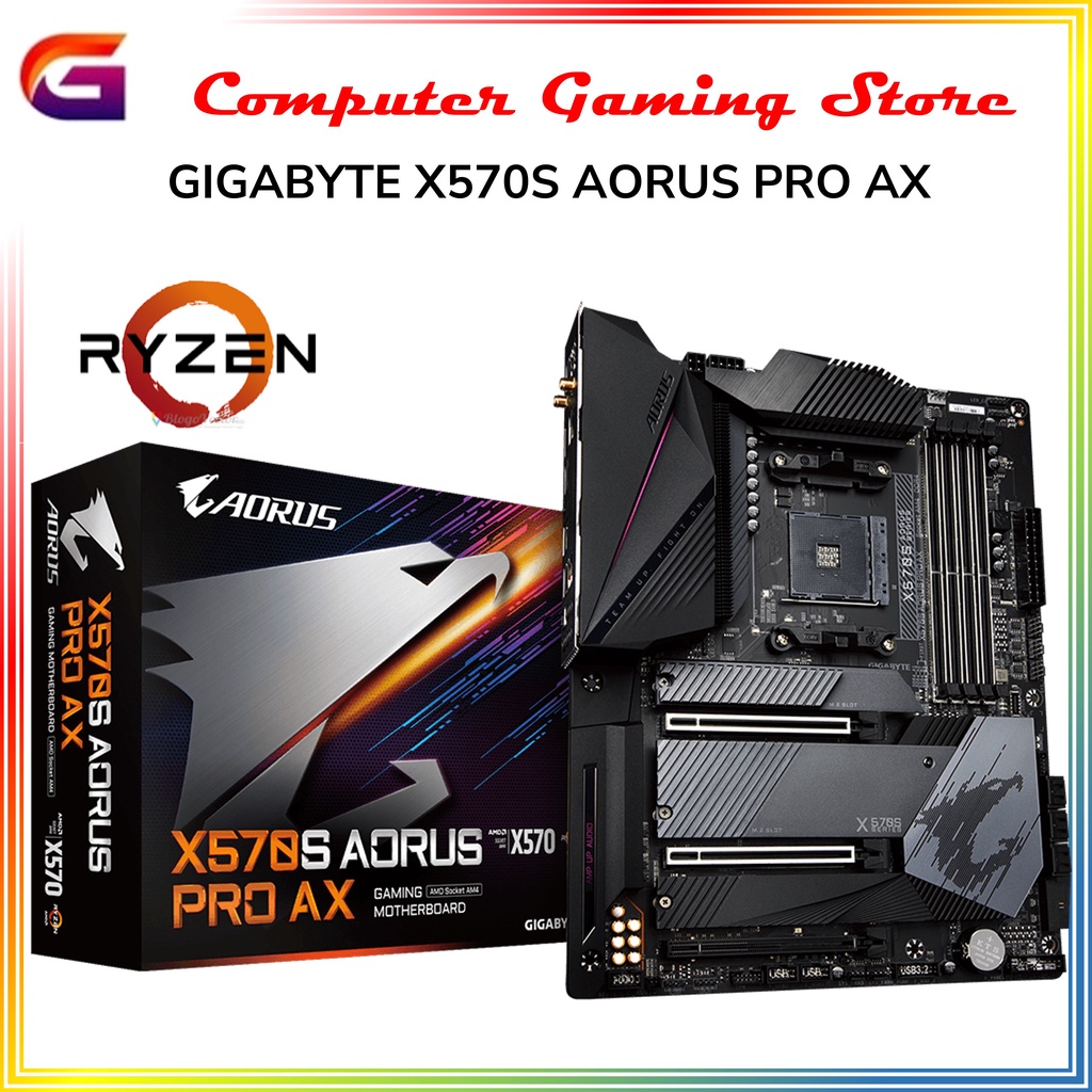 GIGABYTE X570S AORUS PRO AX Motherboard AMD AM4
