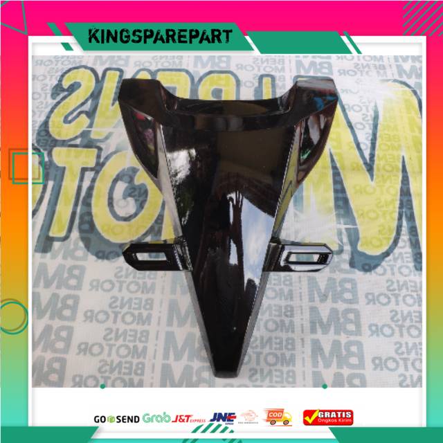 Tameng Depan Vario 150 New LED 2018 / Tameng Dasi Plat Nomor Depan Vario 150new LED ORIGINAL