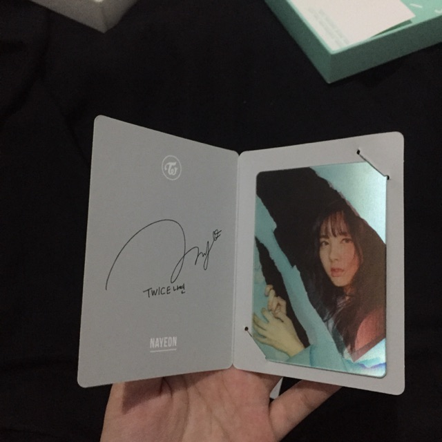 Twice 'Page Two' Mint Ver. Photocard