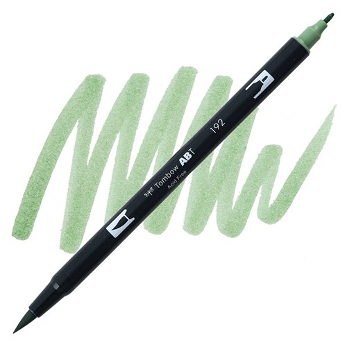 

H7Y Tombow Dual Brush Pen ABT Green Series / Tombow Spidol Dengan Dua Mata Kuas