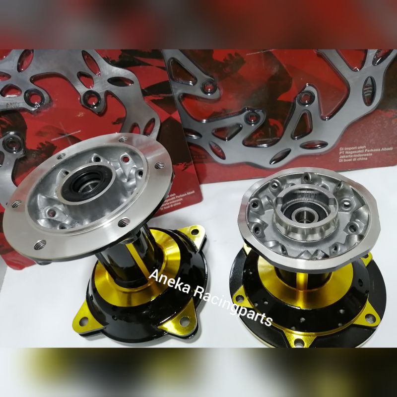 tromol klx model tulang laher 8 set disk depan belakang 36h