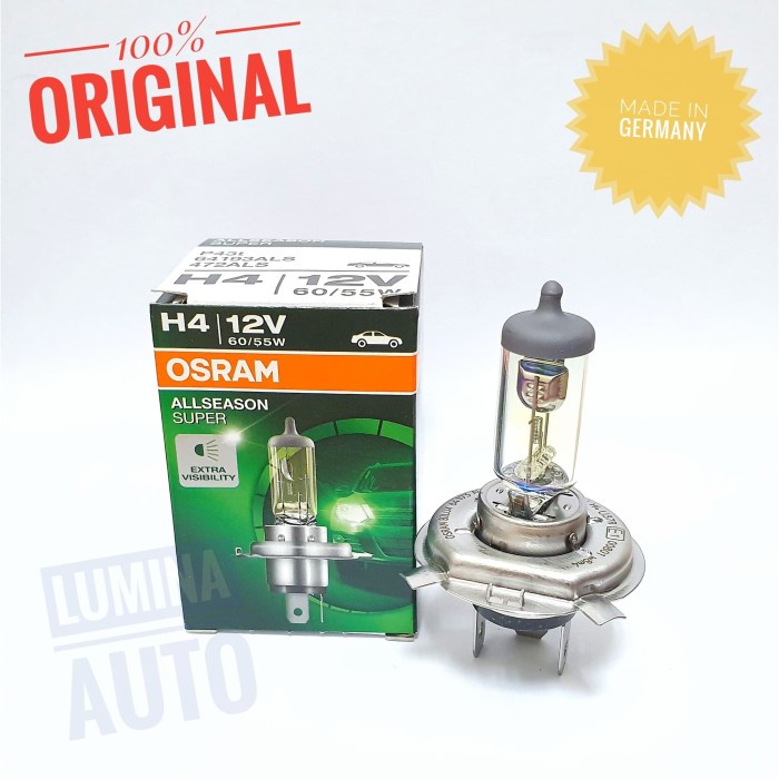 Lampu Mobil OSRAM All Season Super (ALS) H4 60/55 Watt