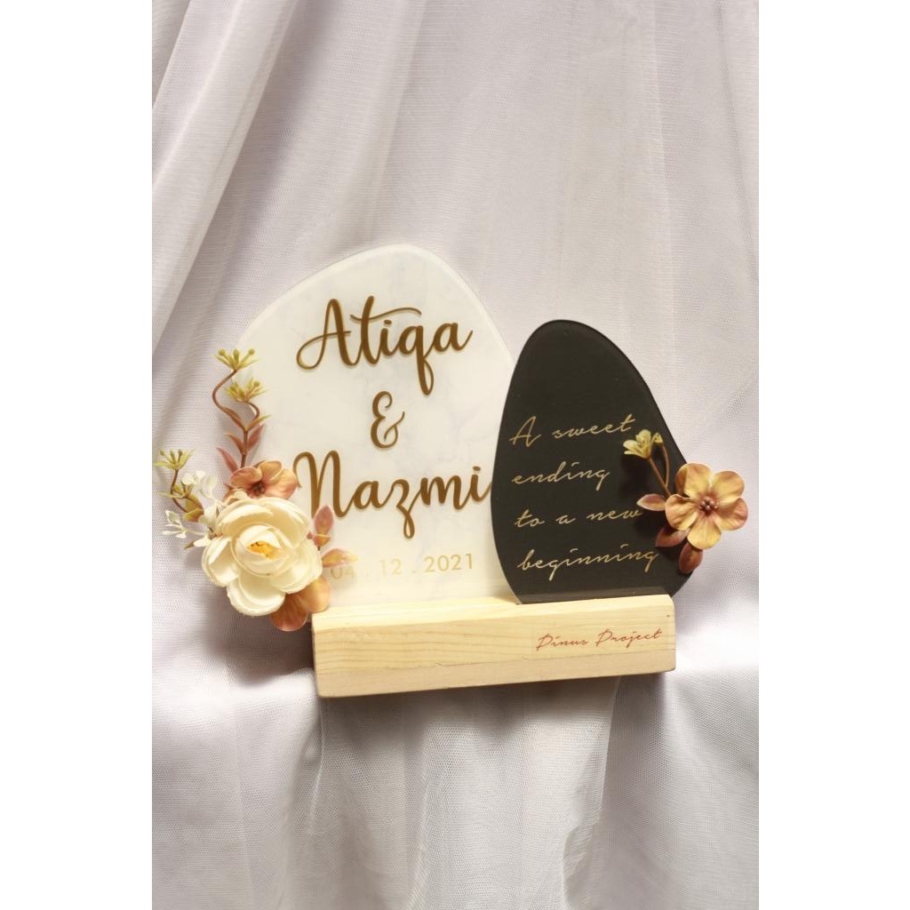 Acrylic Sign / gift aesthetic / hampers acrylic board