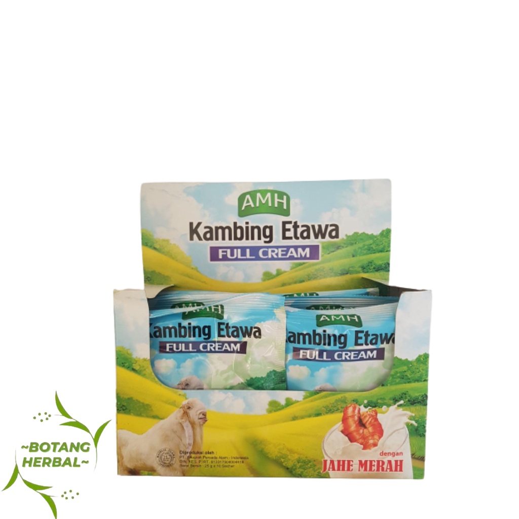 Jual Susu Kambing Etawa Amh Plus Jahe Merah Asli Kemasan Box Susu