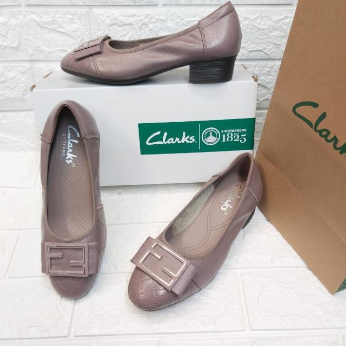 Clarks Wedges 20230 / Sepatu Wanita / Clarks Kulit Aali Original TERPOPULER