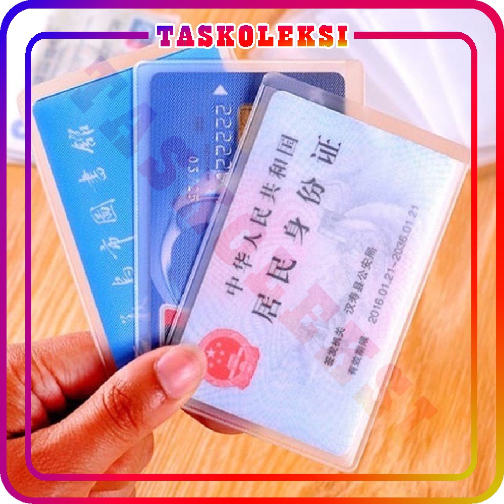 

☛TK☚ R608 Plastik Cover Pelindung Kartu