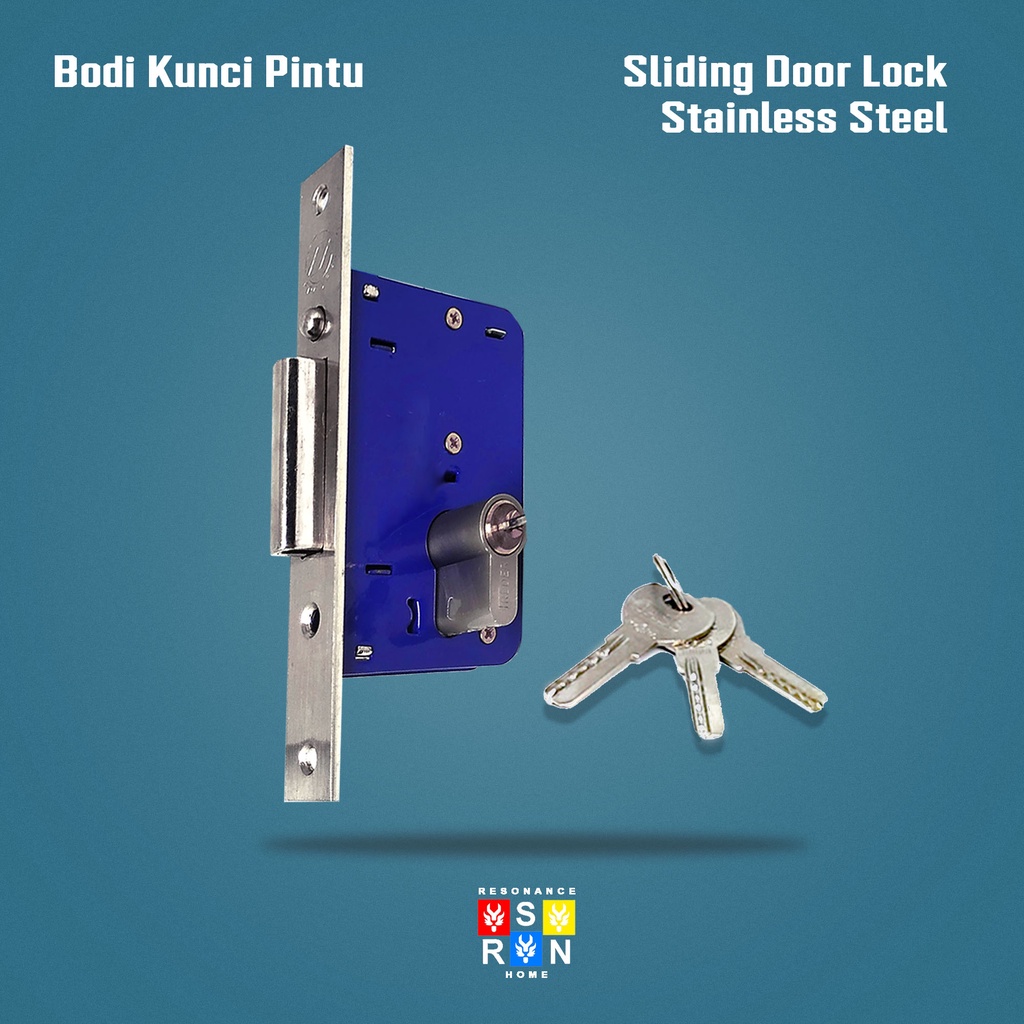 Body Kunci Pintu Geser / Sliding Door Lock Resonance Home