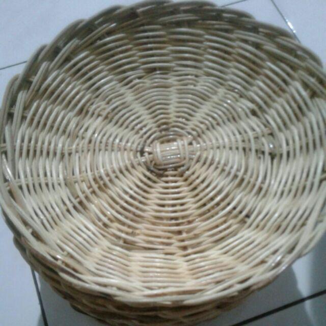 Supplier Piring Rotan Vernis - Piring Pernis Bahan Rotan - Piring Phinising Dari Rotan - Piring Unik