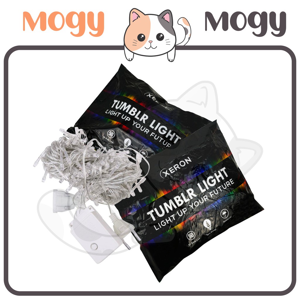 MOGYMOGY Lampu Tumblr Xeron 10M Packing OPP Lampu Natal Lampu Led Lampu Hias Dekorasi Lampu Hari Raya Lebaran