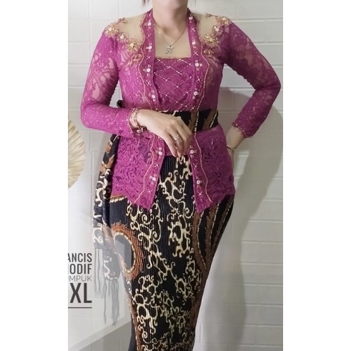 Kebaya jadi payet modif