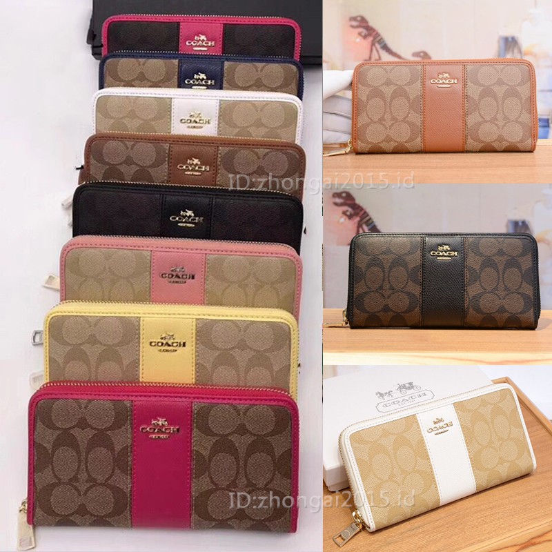 （shopee Hot sale）Dompet COACH / Dompet Panjang / Dompet / F52859 / dompet coach original