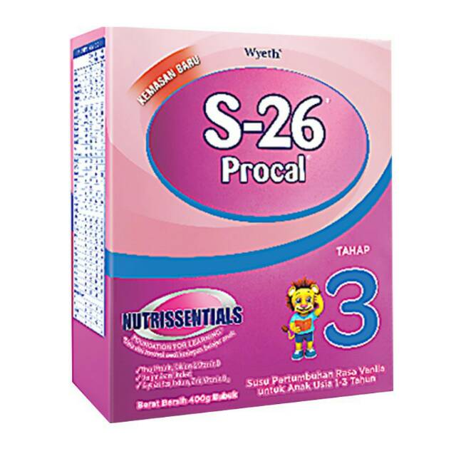 S26 Procal madu &amp; vanila 400gr