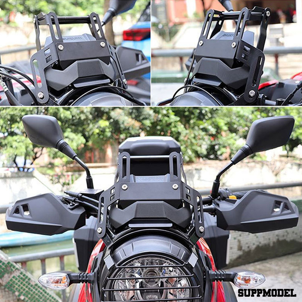 Spm Bracket Deflektor Angin Universal Untuk Kaca Depan Motor