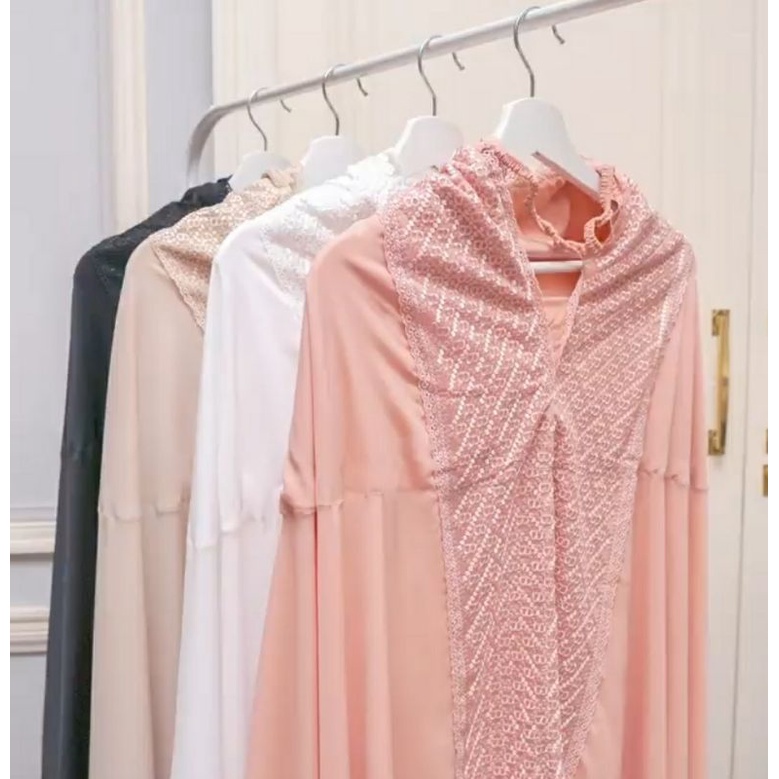 SOLD Signature Lace Prayer Robe Buttonscarves