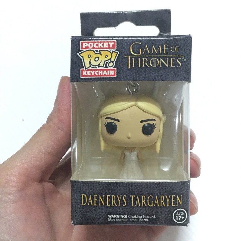 Pocket pop! Keychain game of thrones daenerys targaryen