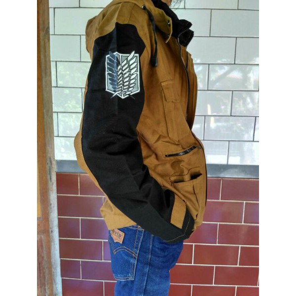 Jaket Parka JA SNK 43 Attack On Titan