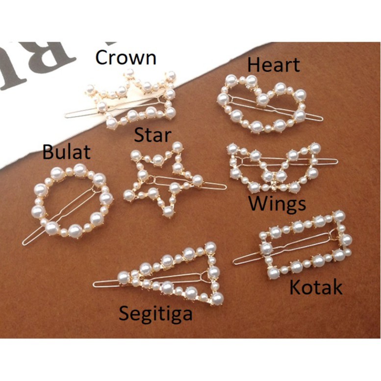 Jepit Pearl Korea Style Trendy &amp; Stylish CBKS IHD