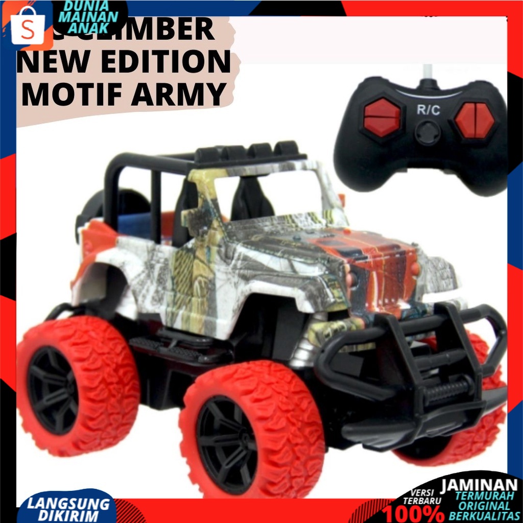 Mobil Remote Control Offroad Mini CAr Model Unik Rc Car Jeep Suv Mainan Anak Laki laki