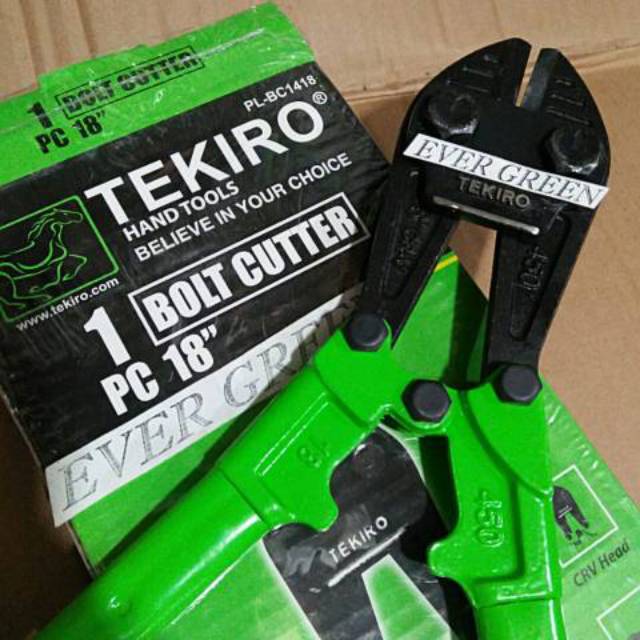 TEKIRO GUNTING BETON 18 inchi GUNTING BESI RANTAI KAWAT Bolt Cutter TEKIRO Gunting Hollow Stek Catok